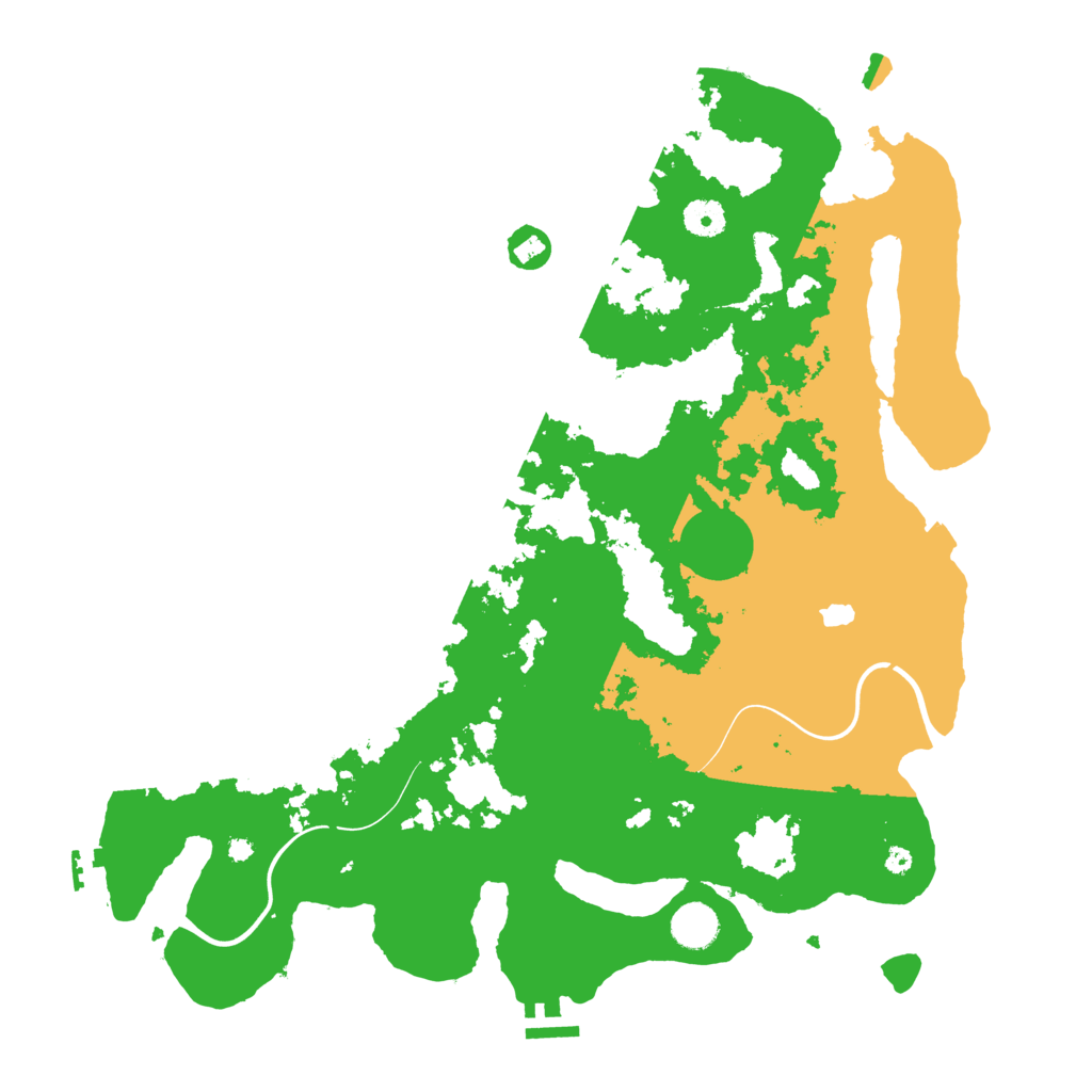 Biome Rust Map: Procedural Map, Size: 4100, Seed: 320