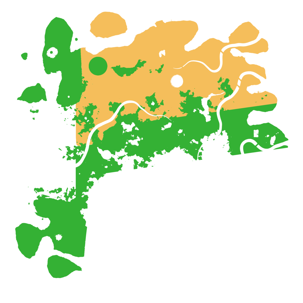 Biome Rust Map: Procedural Map, Size: 4300, Seed: 8272