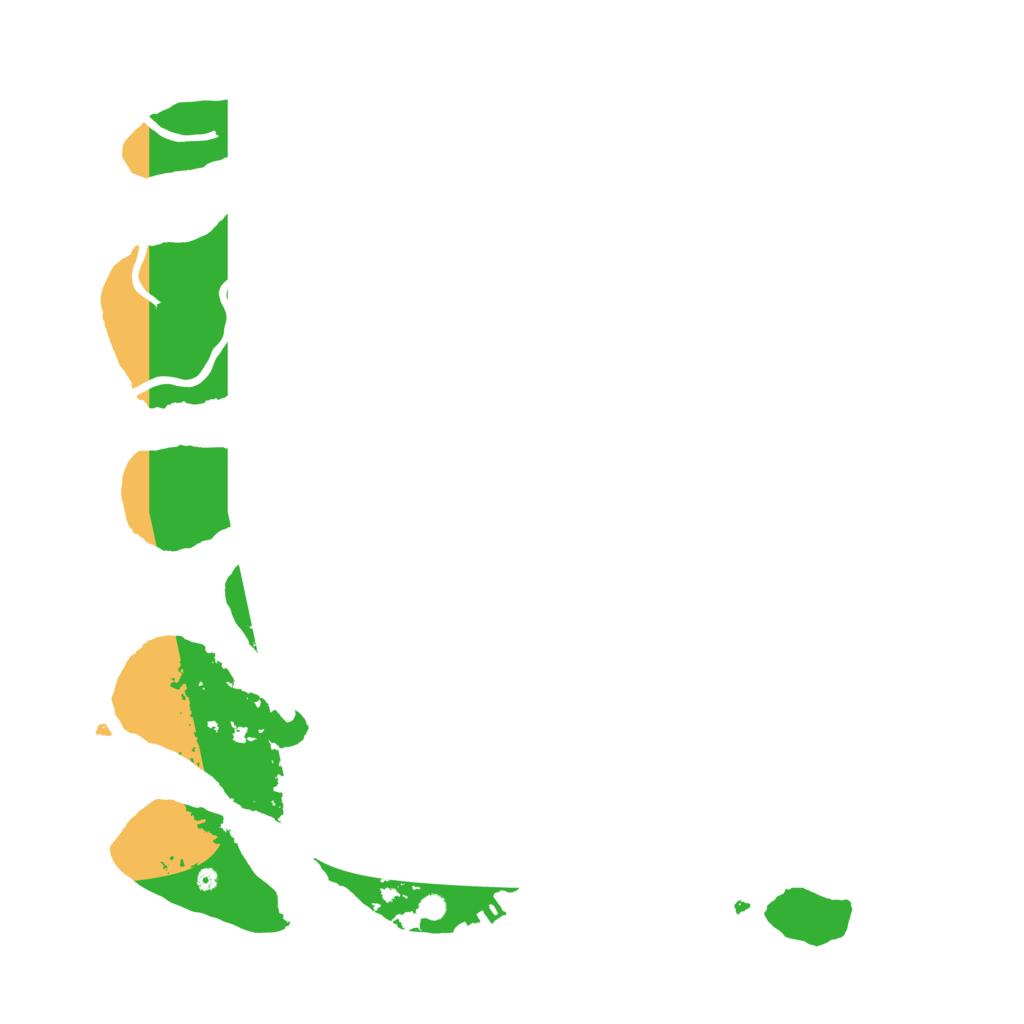 Biome Rust Map: Procedural Map, Size: 3500, Seed: 28017500