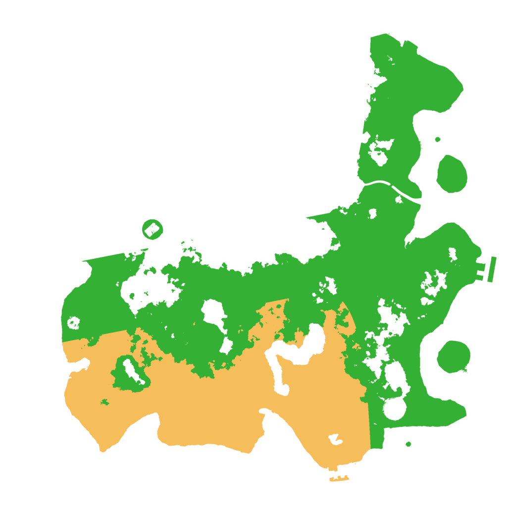 Biome Rust Map: Procedural Map, Size: 4000, Seed: 770114973