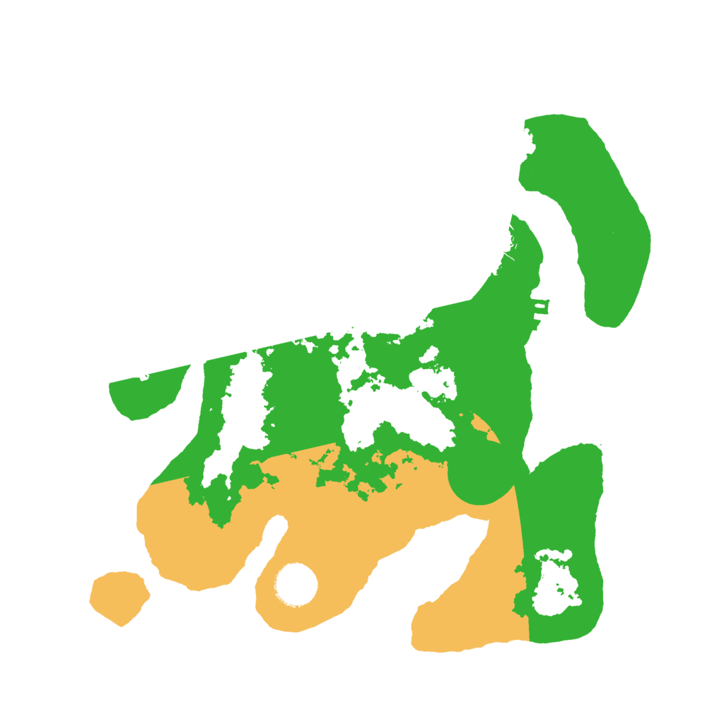 Biome Rust Map: Barren, Size: 3000, Seed: 54768