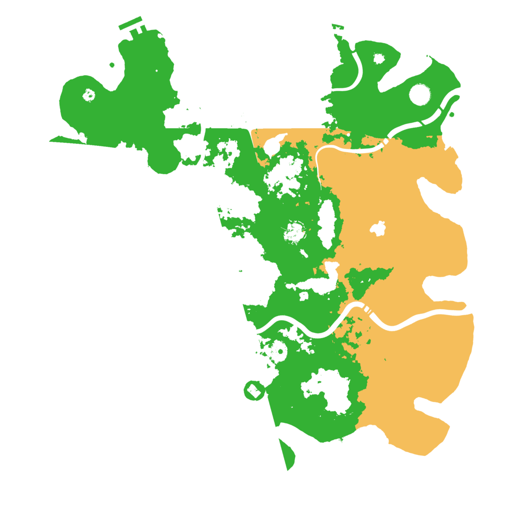 Biome Rust Map: Procedural Map, Size: 4250, Seed: 988440779
