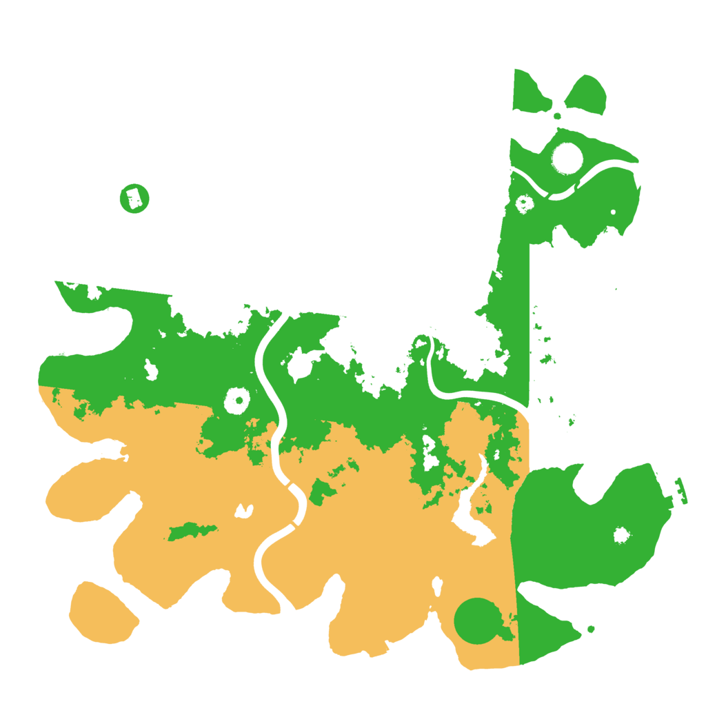 Biome Rust Map: Procedural Map, Size: 4000, Seed: 7576710