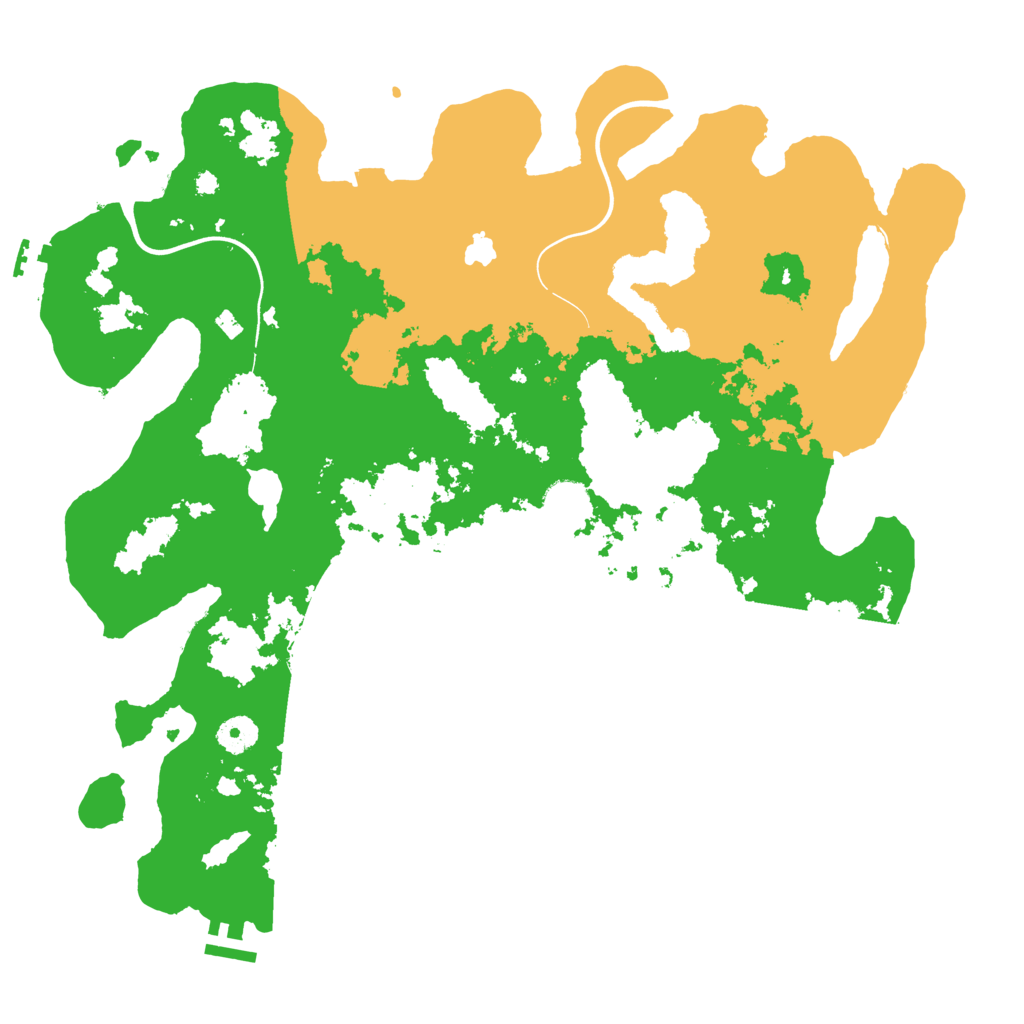 Biome Rust Map: Procedural Map, Size: 4000, Seed: 2320