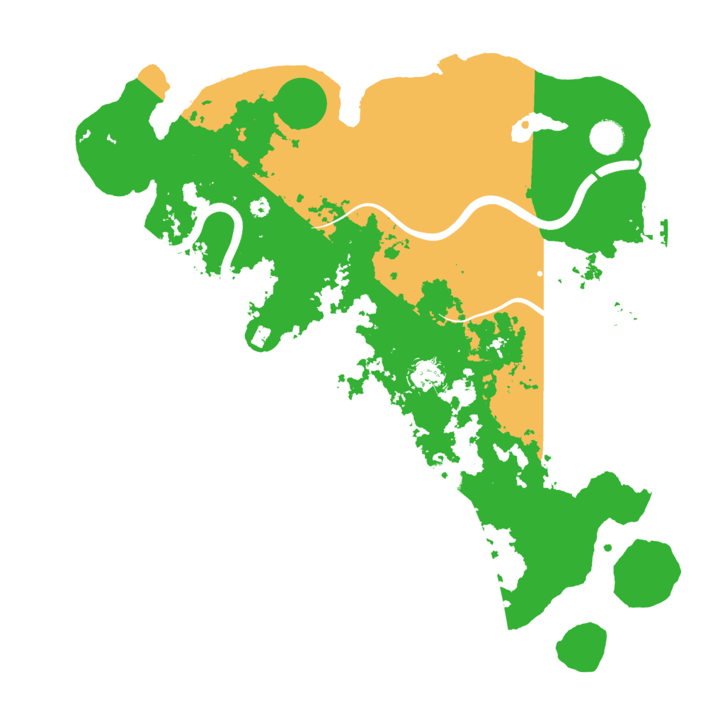 Biome Rust Map: Procedural Map, Size: 3750, Seed: 1590580497