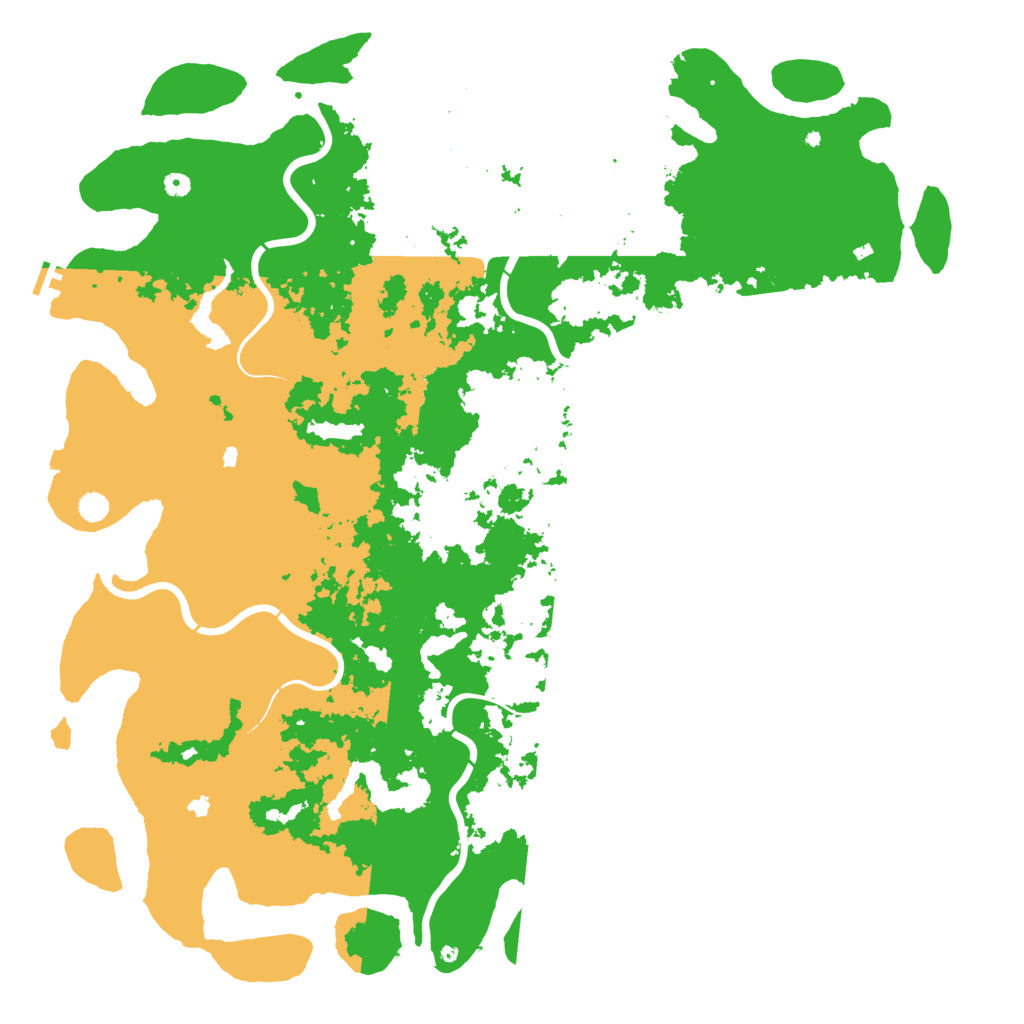 Biome Rust Map: Procedural Map, Size: 6000, Seed: 671566977