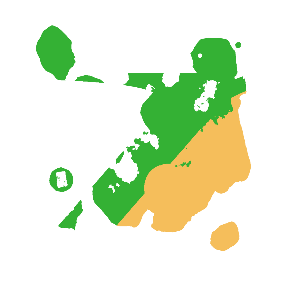 Biome Rust Map: Procedural Map, Size: 2000, Seed: 1613089169