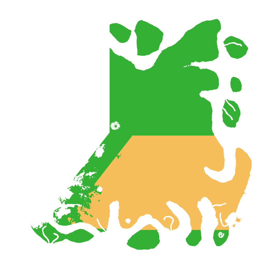 Biome Rust Map: Procedural Map, Size: 4500, Seed: 462953