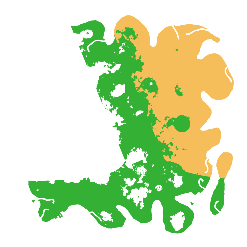 Biome Rust Map: Procedural Map, Size: 4000, Seed: 1117554711