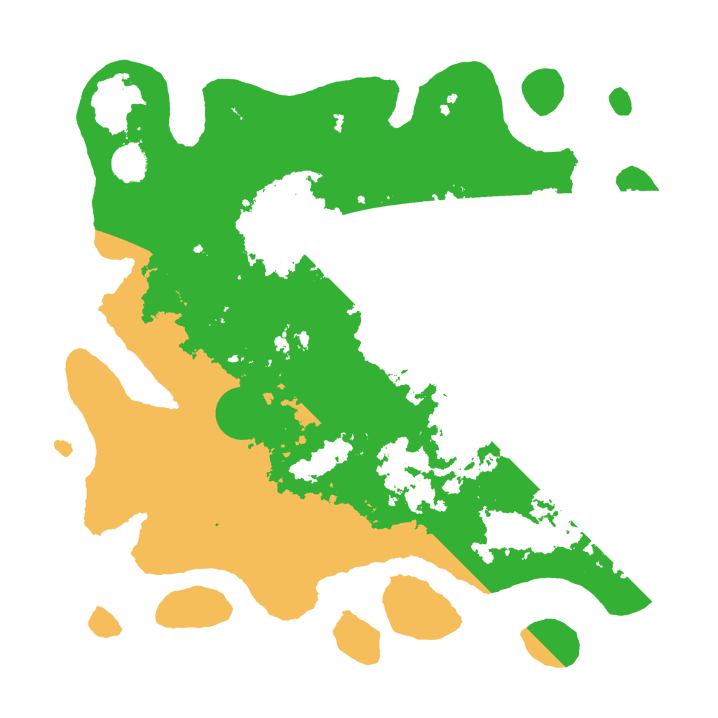 Biome Rust Map: Barren, Size: 3600, Seed: 863449