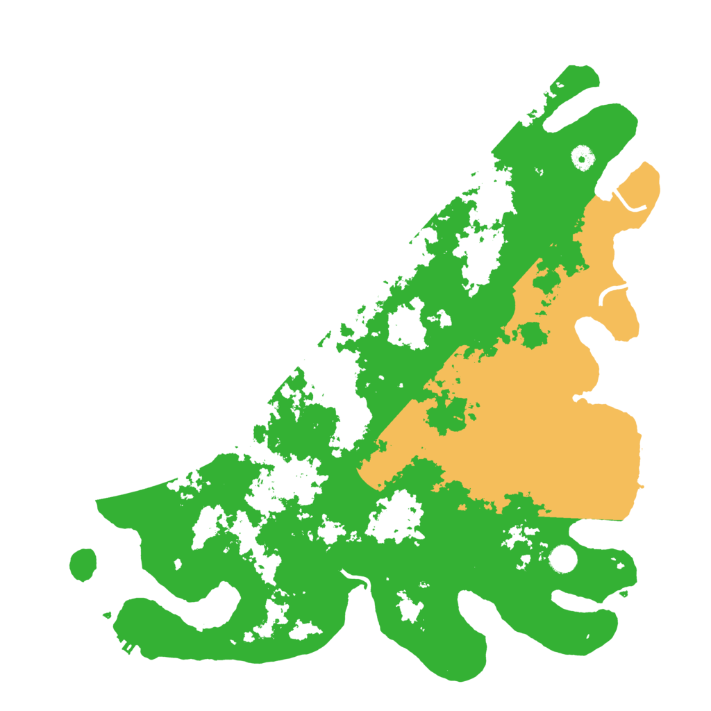 Biome Rust Map: Procedural Map, Size: 4500, Seed: 1231344667