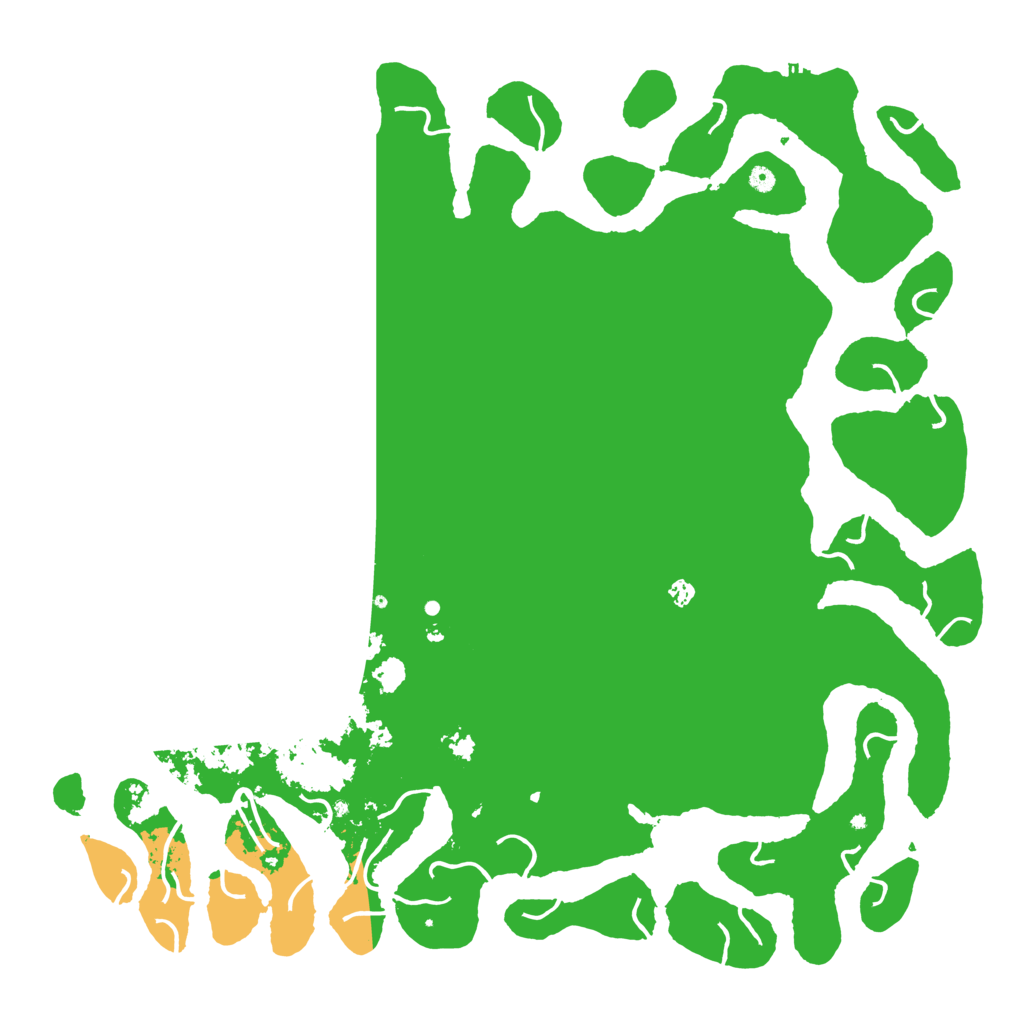 Biome Rust Map: Procedural Map, Size: 6000, Seed: 793191