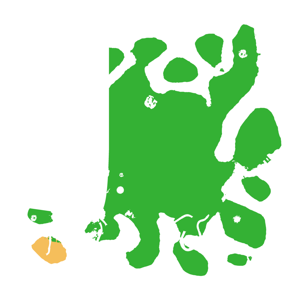 Biome Rust Map: Procedural Map, Size: 3600, Seed: 2121780074