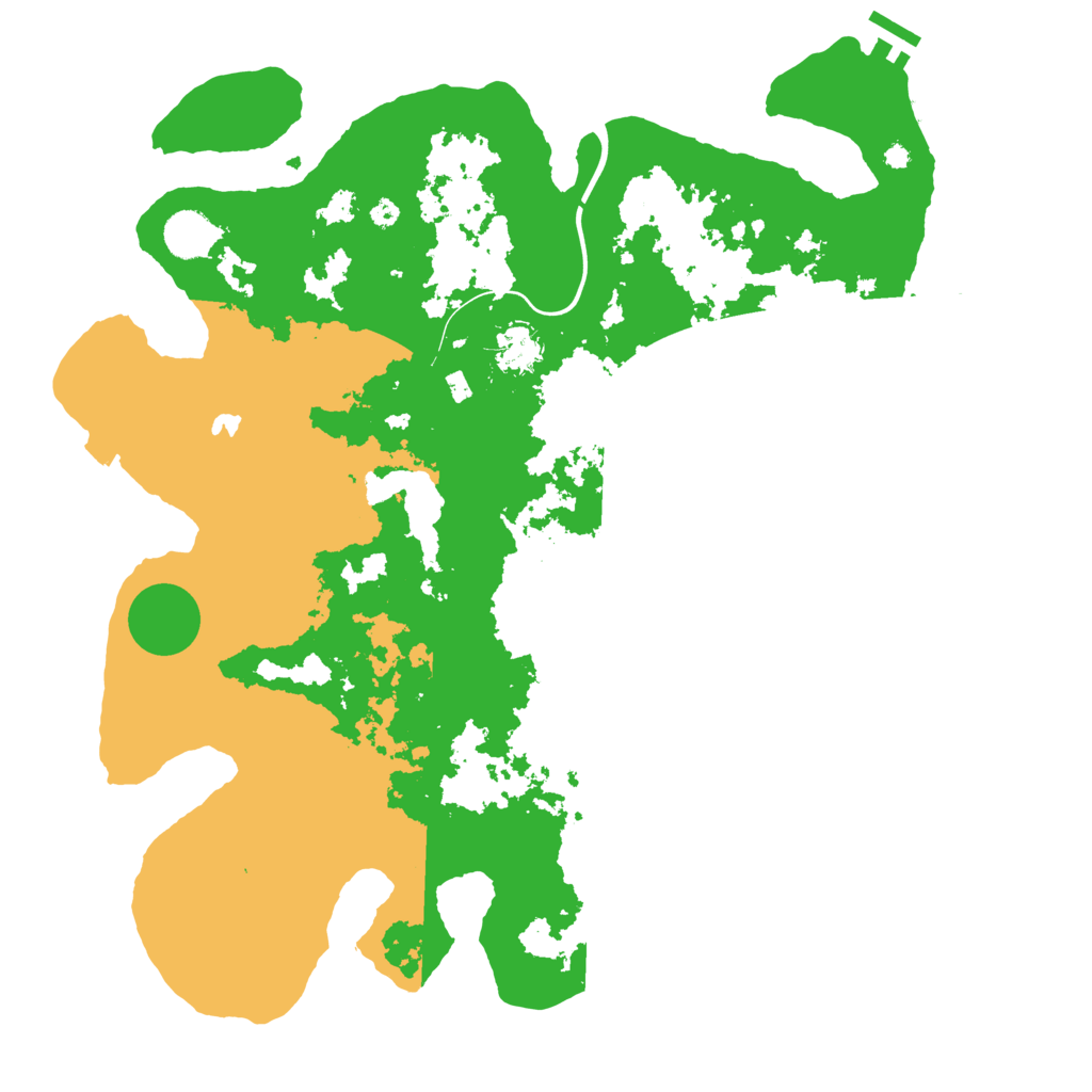 Biome Rust Map: Procedural Map, Size: 4000, Seed: 49584311