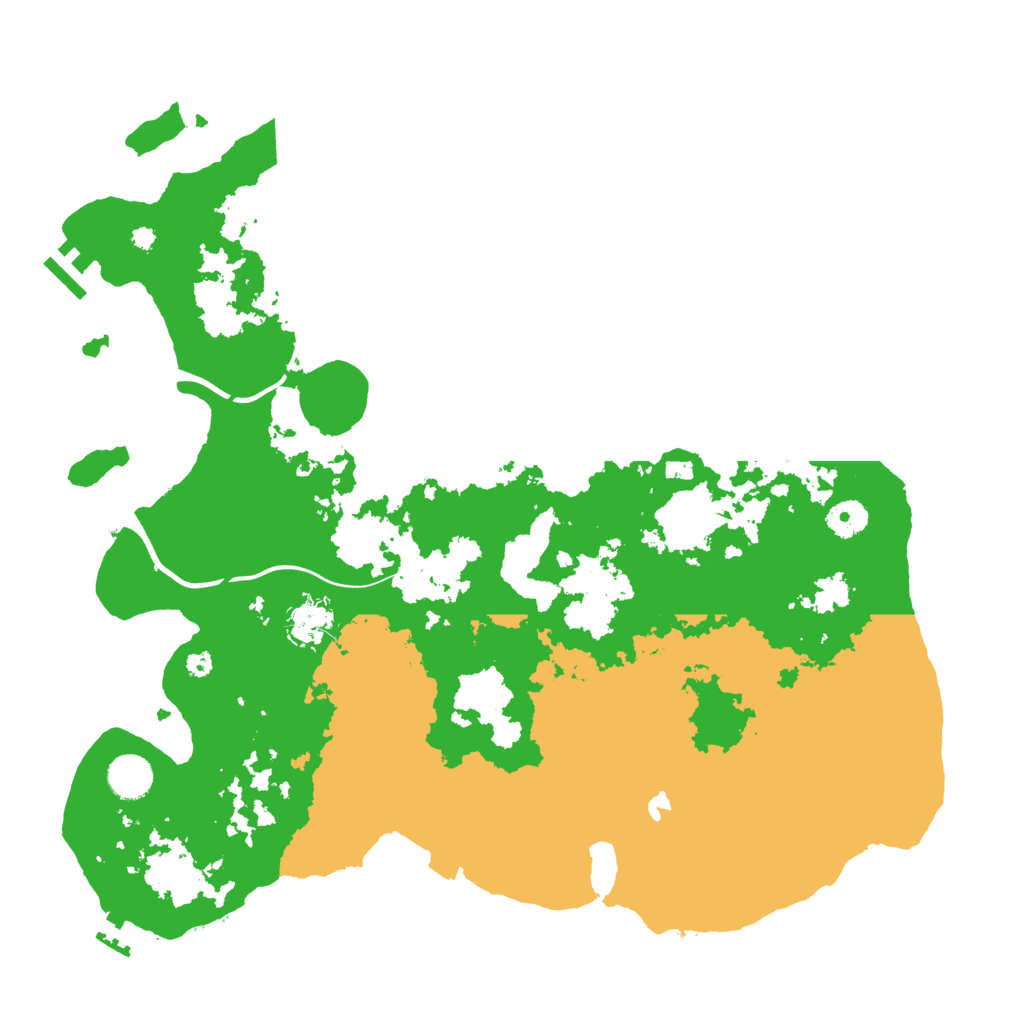 Biome Rust Map: Procedural Map, Size: 4000, Seed: 8875364