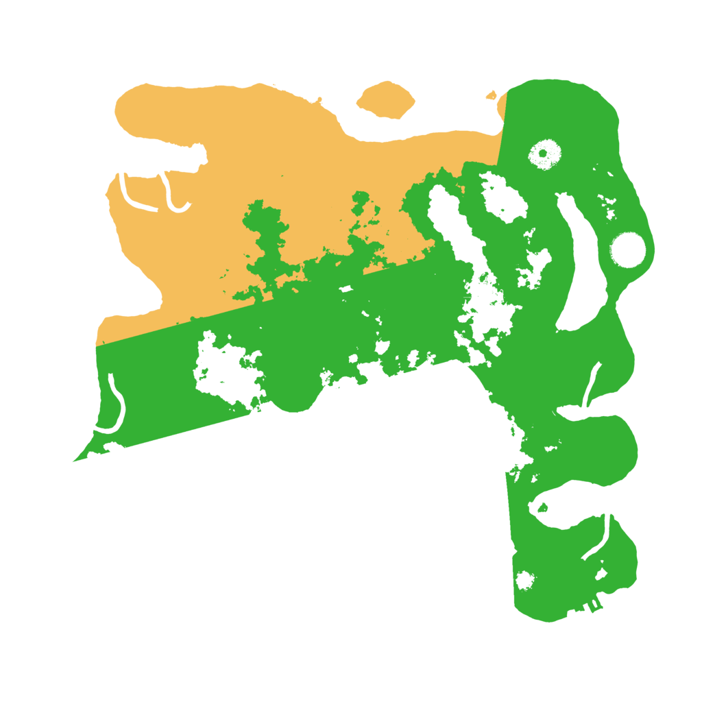 Biome Rust Map: Procedural Map, Size: 3500, Seed: 721896
