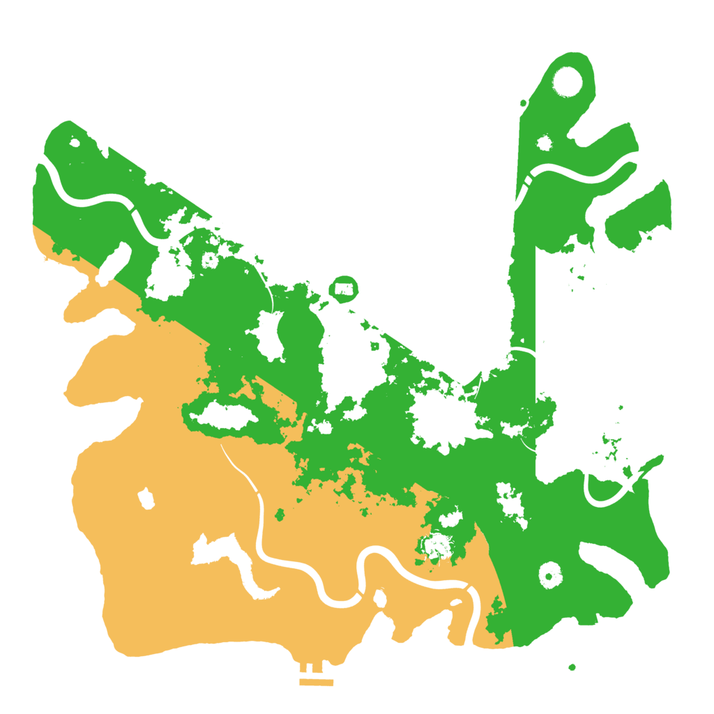 Biome Rust Map: Procedural Map, Size: 4250, Seed: 455192670