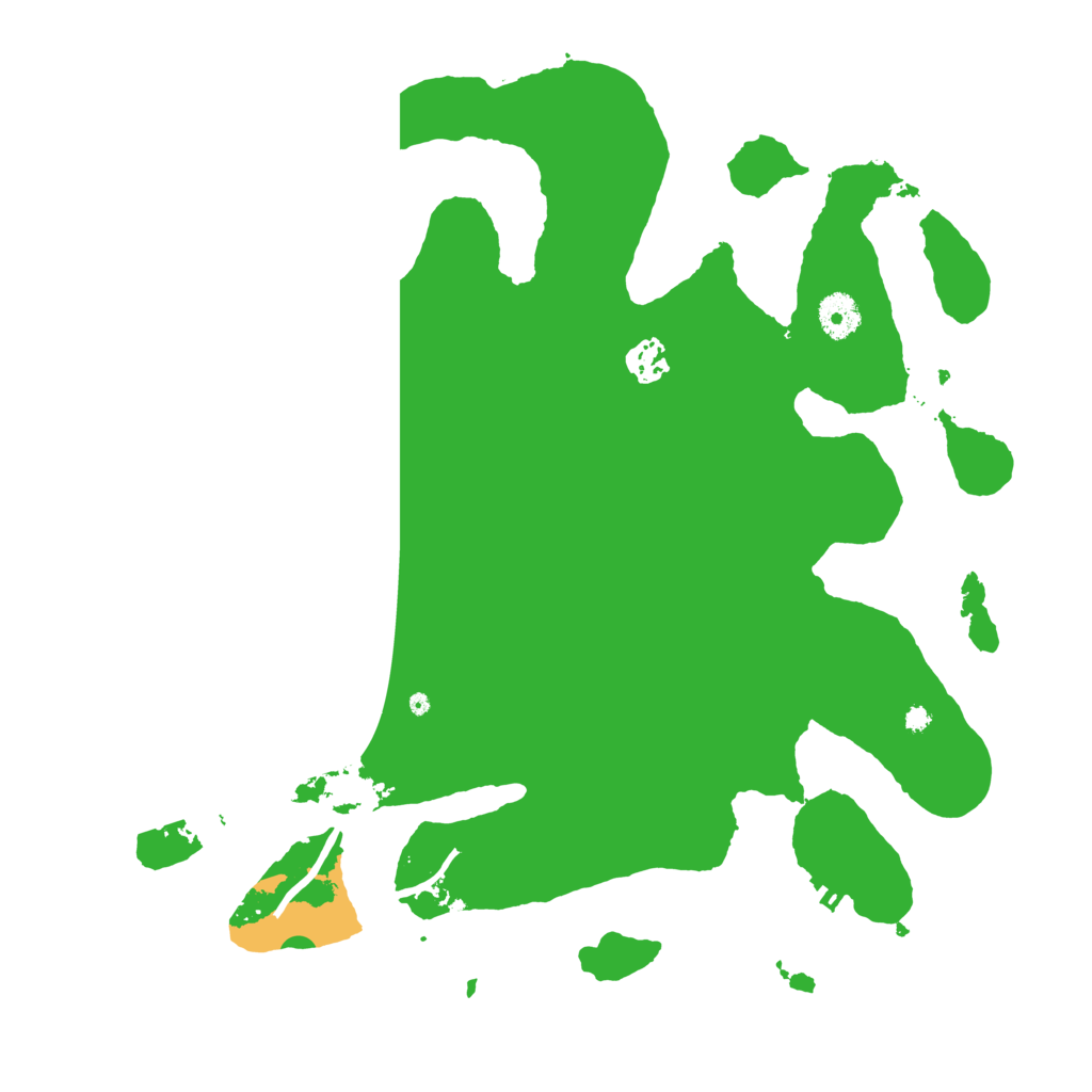 Biome Rust Map: Procedural Map, Size: 3800, Seed: 654923