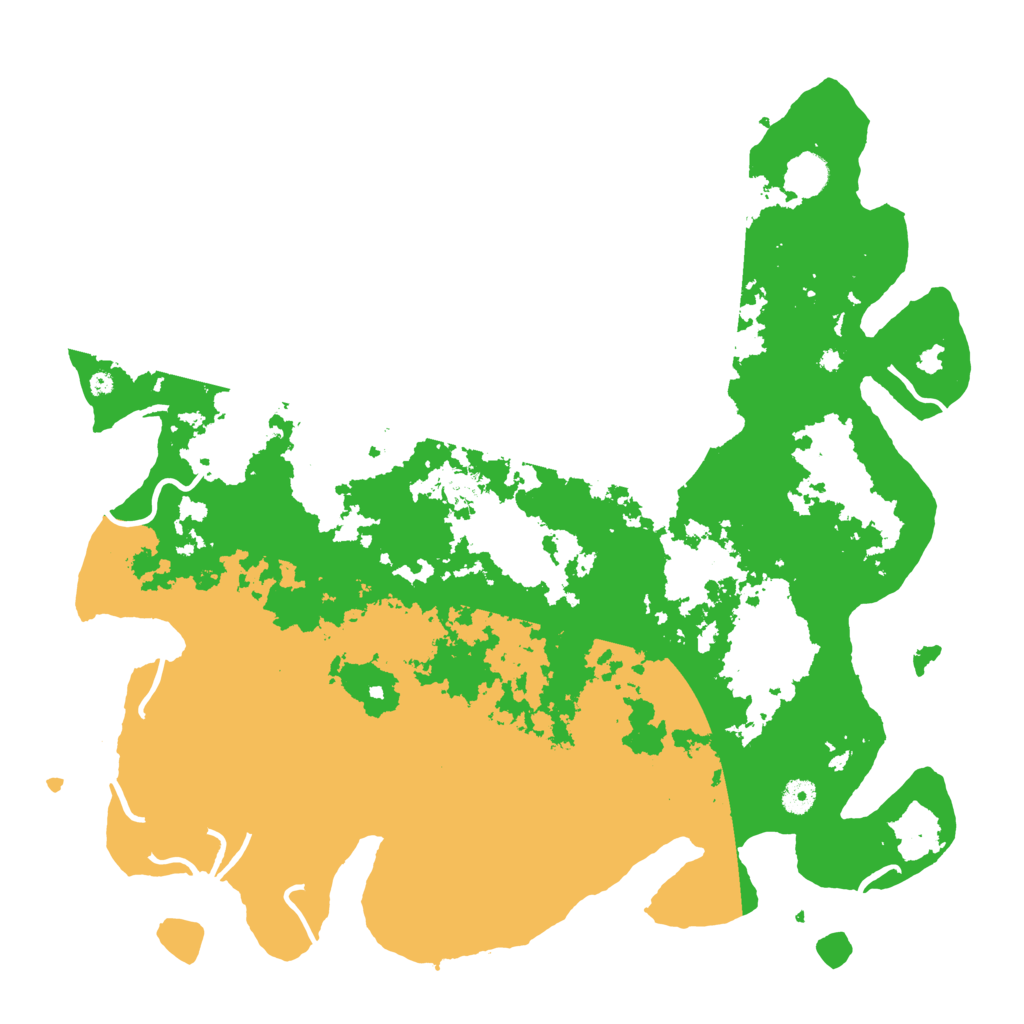 Biome Rust Map: Procedural Map, Size: 4500, Seed: 974400280