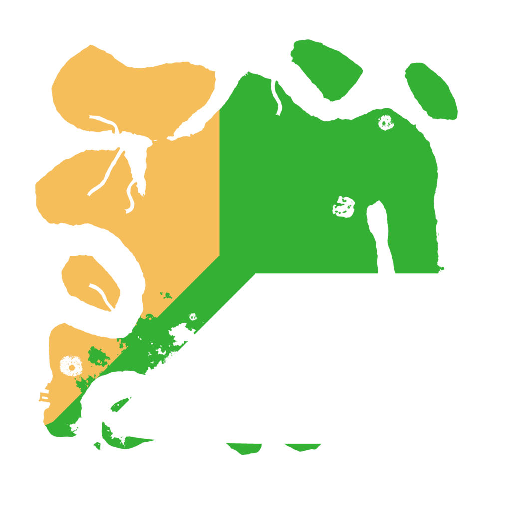 Biome Rust Map: Procedural Map, Size: 3500, Seed: 1424213080