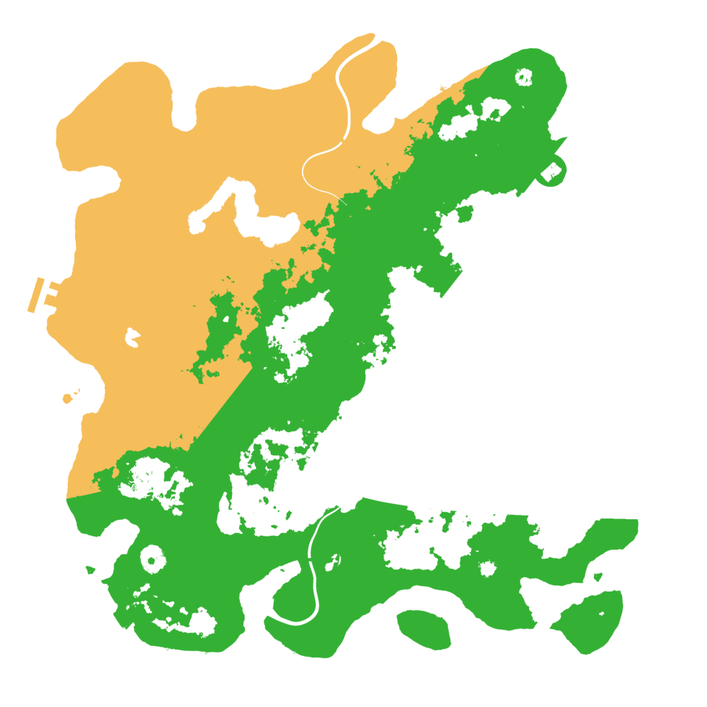 Biome Rust Map: Procedural Map, Size: 4000, Seed: 294852534