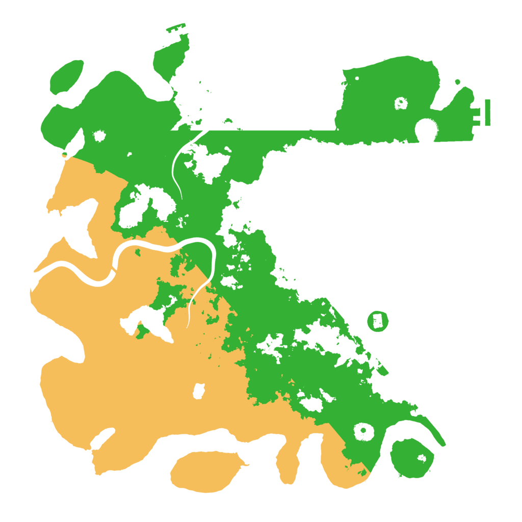 Biome Rust Map: Procedural Map, Size: 4000, Seed: 285253843
