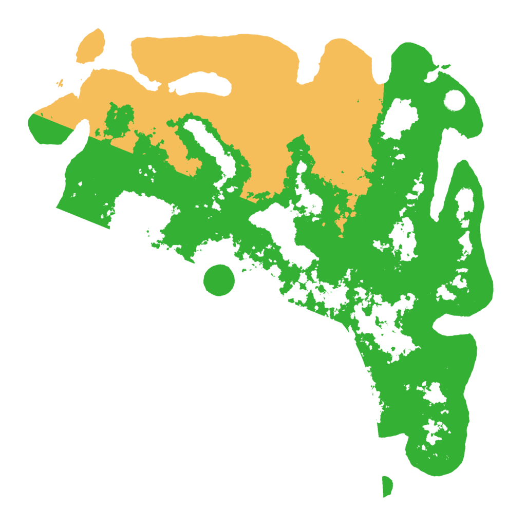 Biome Rust Map: Barren, Size: 4500, Seed: 129326198