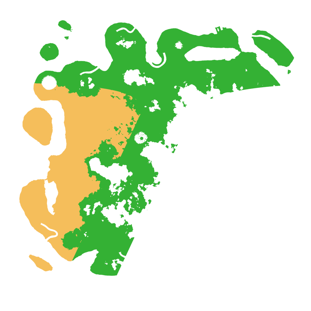 Biome Rust Map: Procedural Map, Size: 3900, Seed: 3000000