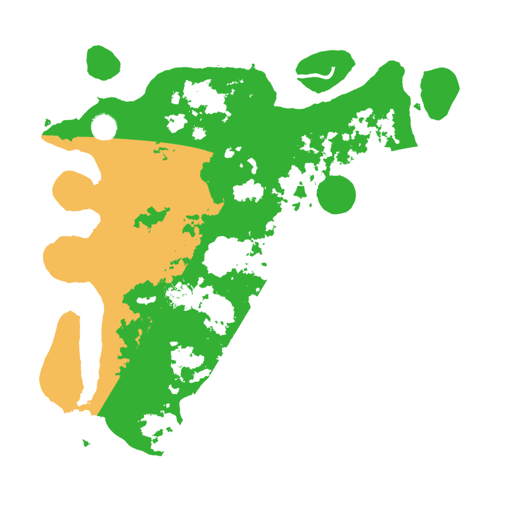 Biome Rust Map: Procedural Map, Size: 3500, Seed: 7565511