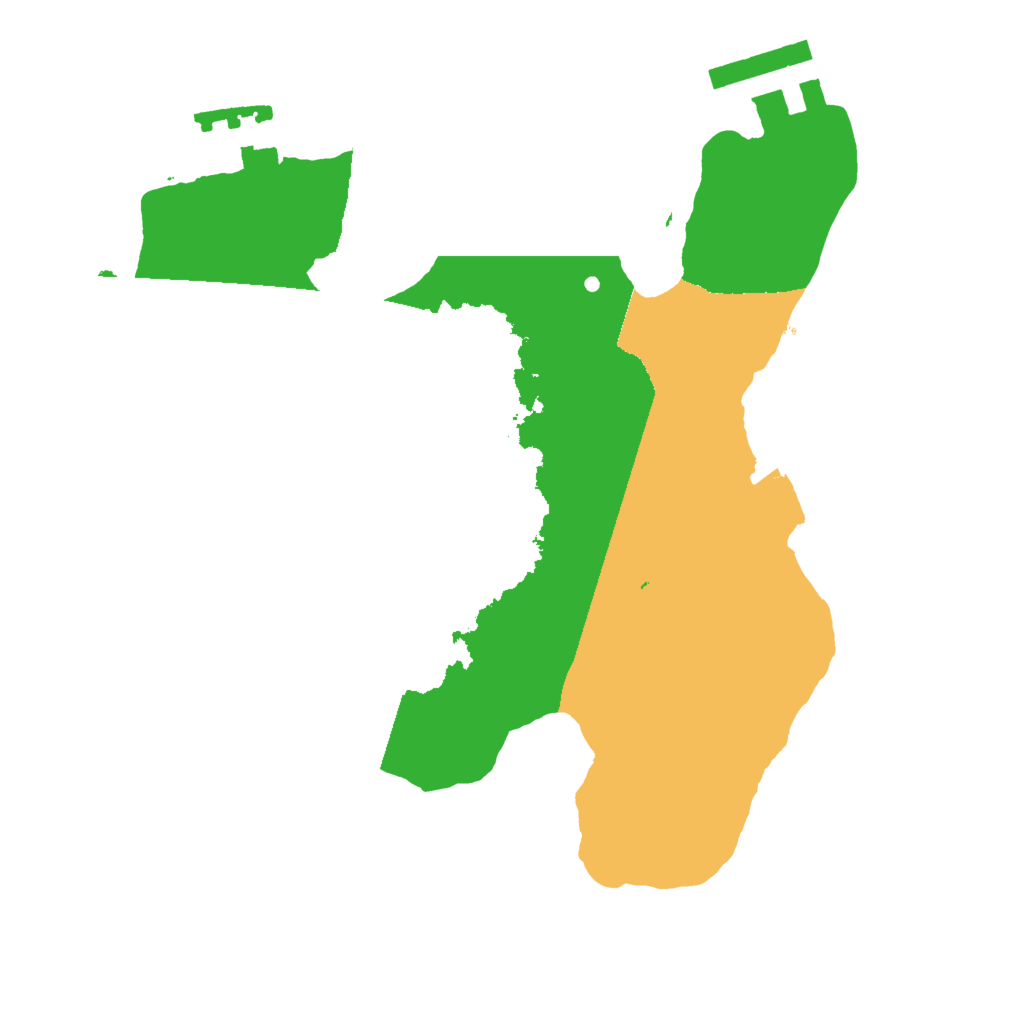 Biome Rust Map: Procedural Map, Size: 2000, Seed: 1178900556