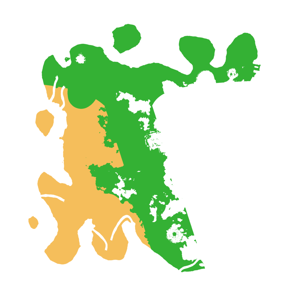 Biome Rust Map: Procedural Map, Size: 3000, Seed: 1418958095