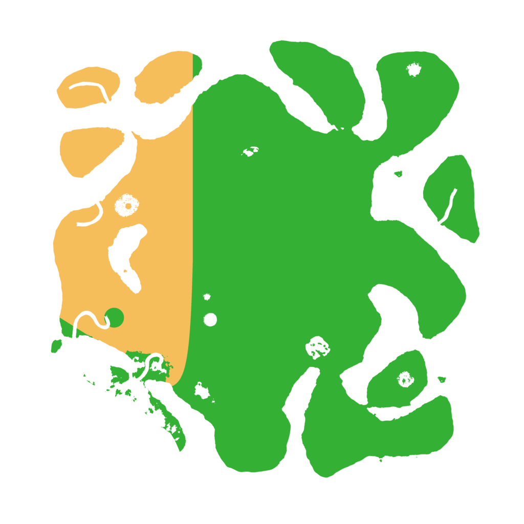 Biome Rust Map: Procedural Map, Size: 3500, Seed: 525283967