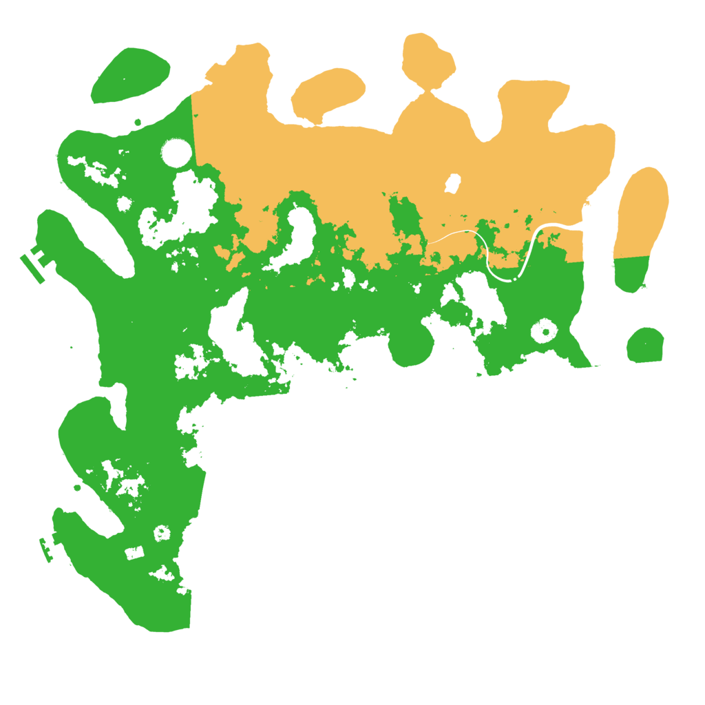 Biome Rust Map: Procedural Map, Size: 4250, Seed: 13897