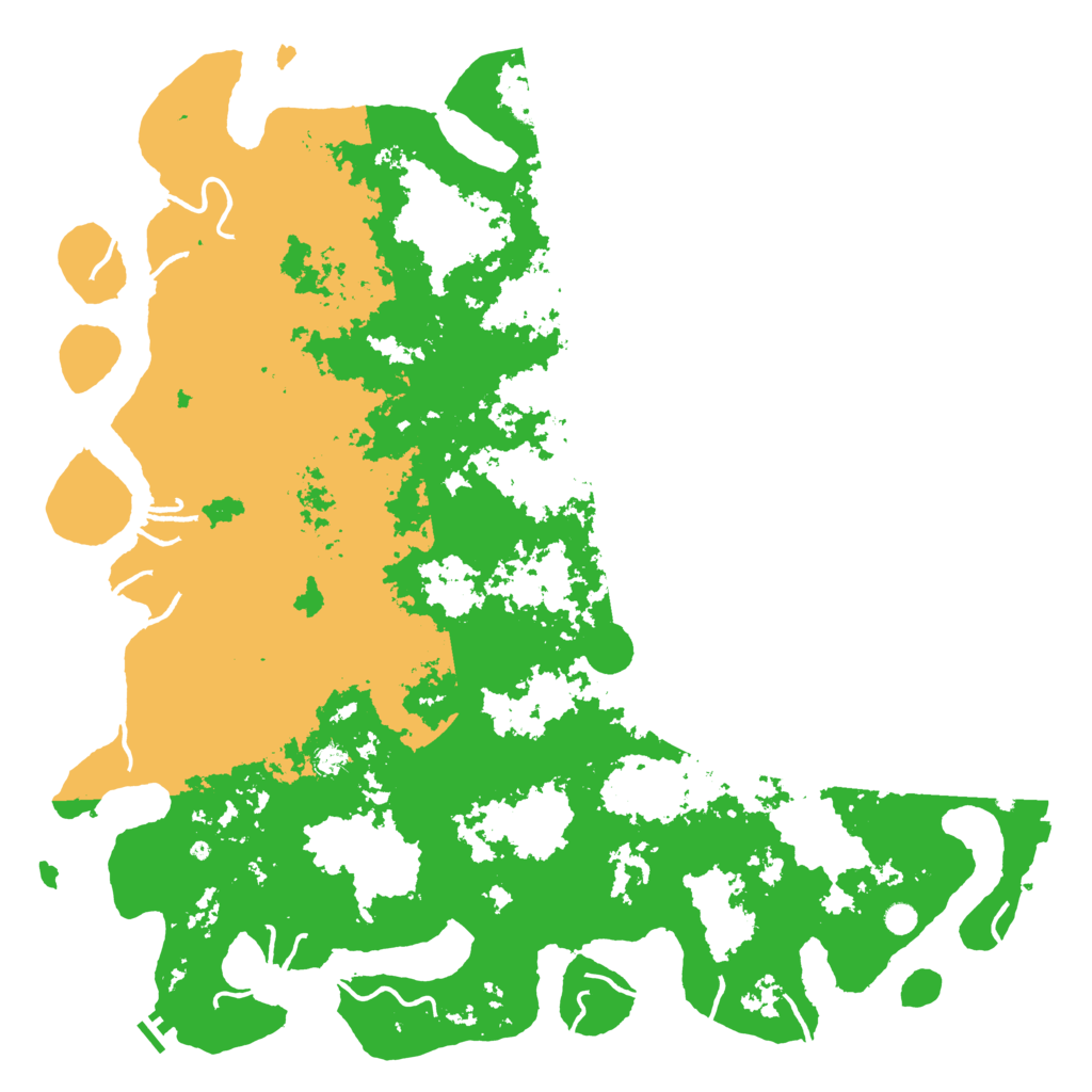 Biome Rust Map: Procedural Map, Size: 6000, Seed: 68