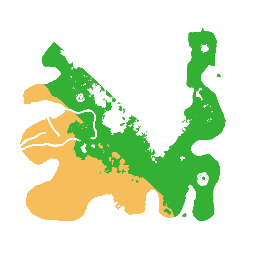 Biome Rust Map: Procedural Map, Size: 3000, Seed: 47313366