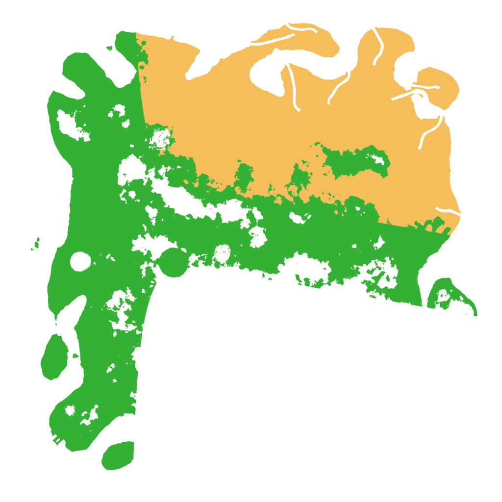 Biome Rust Map: Procedural Map, Size: 4500, Seed: 12860265