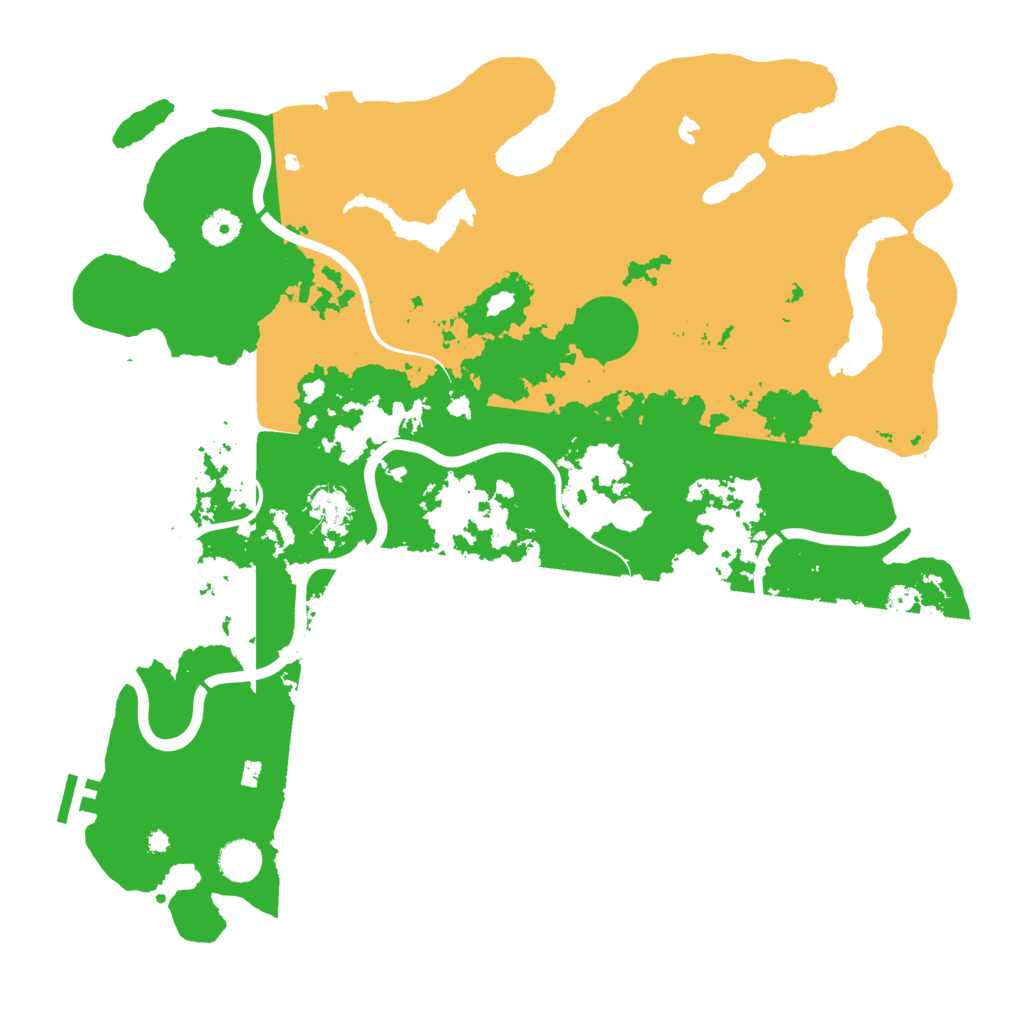 Biome Rust Map: Procedural Map, Size: 4200, Seed: 6853212