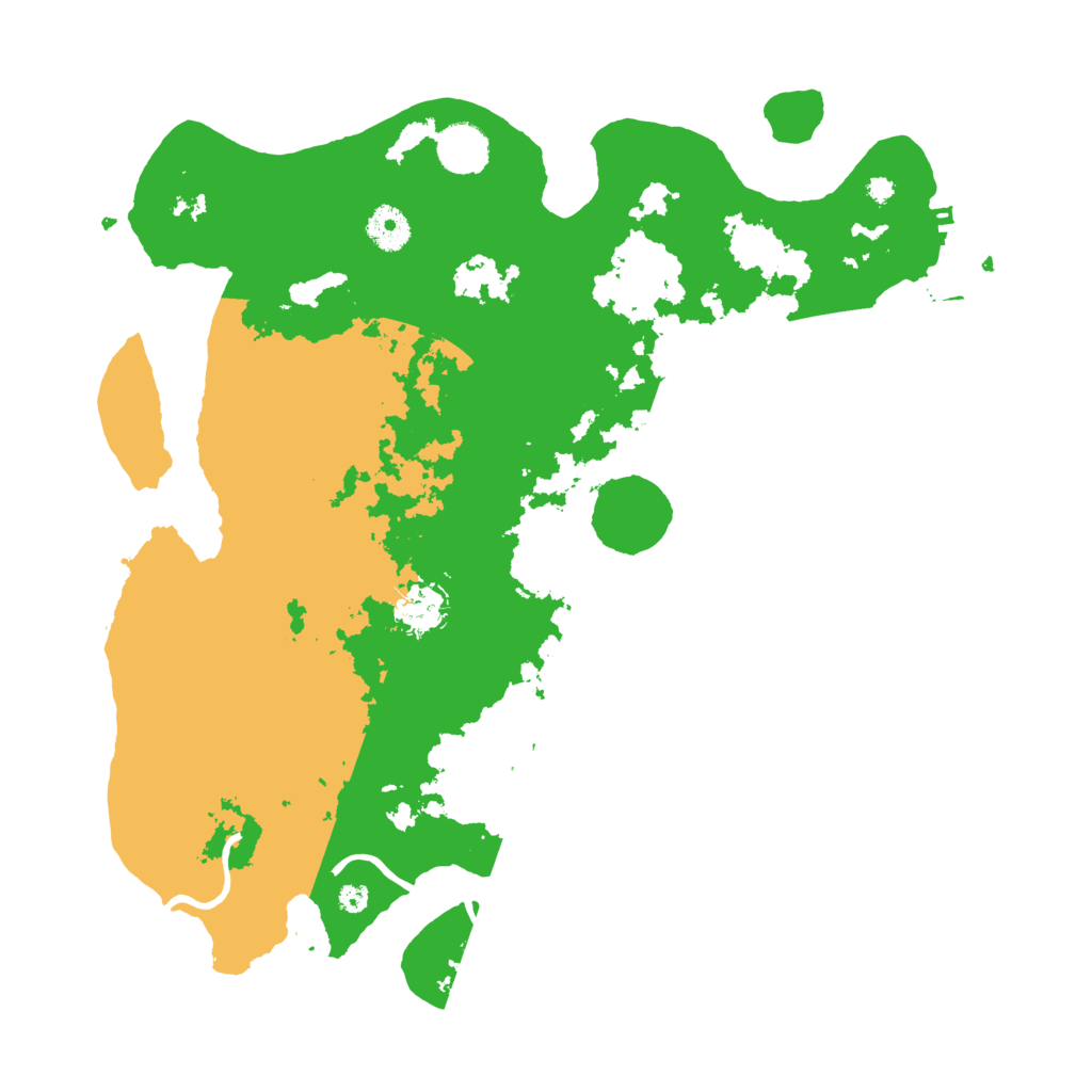 Biome Rust Map: Procedural Map, Size: 3800, Seed: 177