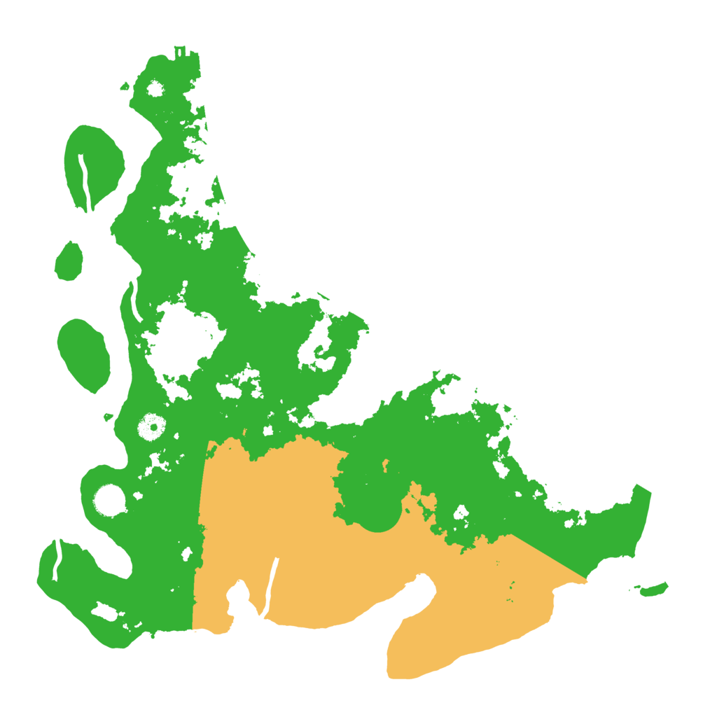 Biome Rust Map: Procedural Map, Size: 4000, Seed: 132736