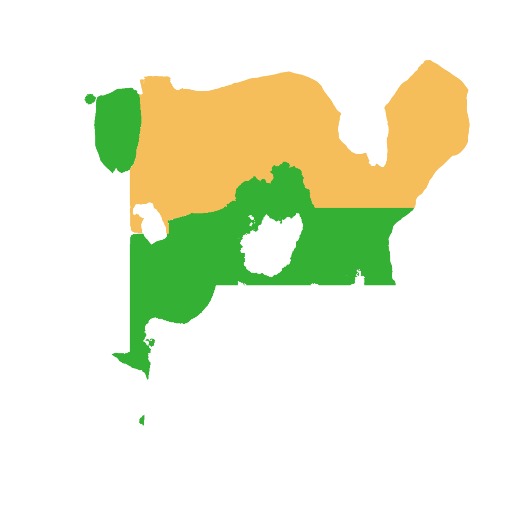 Biome Rust Map: Procedural Map, Size: 2000, Seed: 1594555989