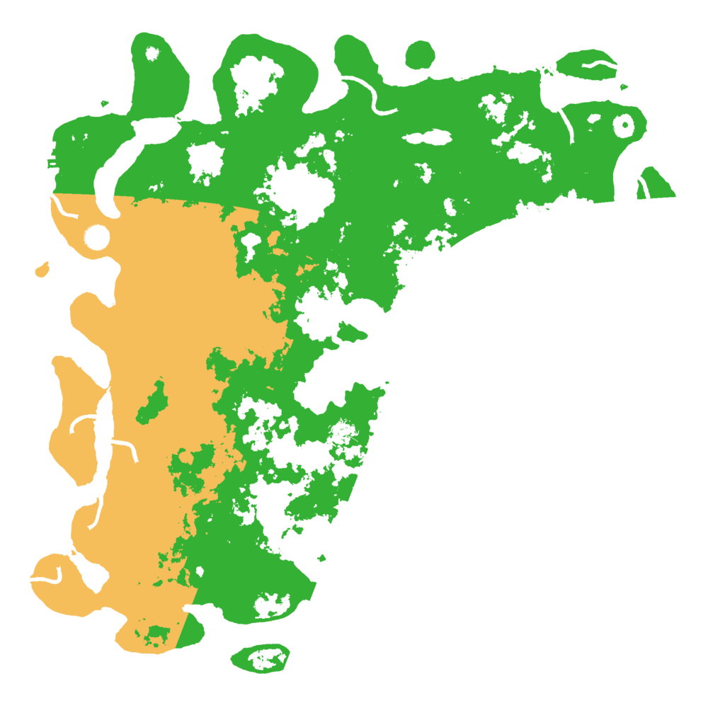 Biome Rust Map: Procedural Map, Size: 5000, Seed: 19999