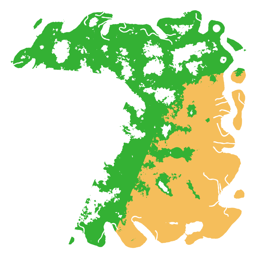 Biome Rust Map: Procedural Map, Size: 6000, Seed: 2081486918