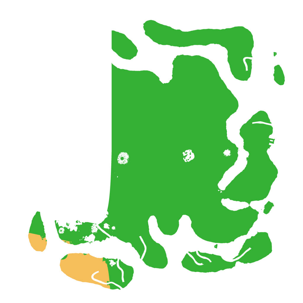 Biome Rust Map: Procedural Map, Size: 3800, Seed: 205618789