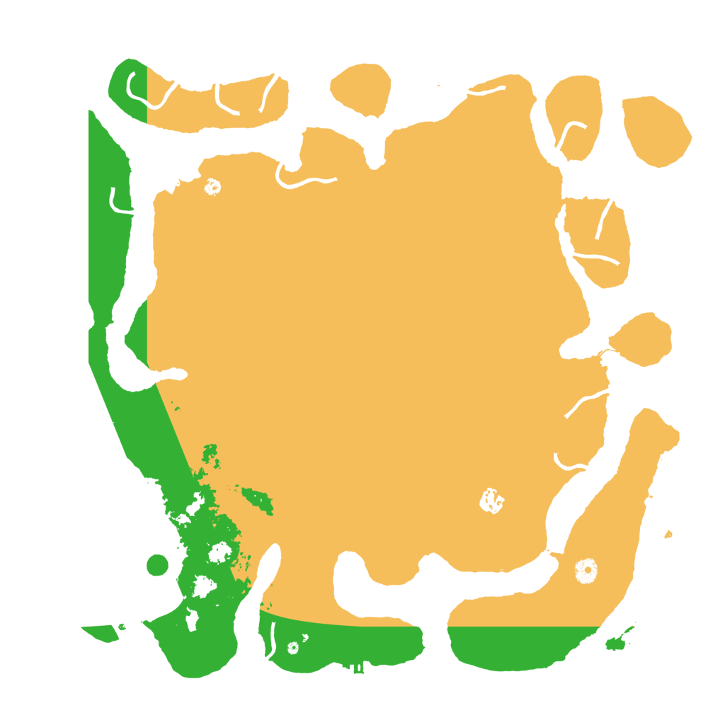 Biome Rust Map: Procedural Map, Size: 4500, Seed: 977005