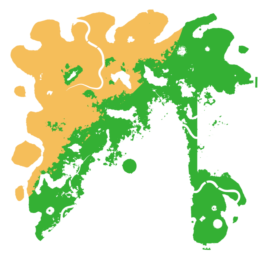 Biome Rust Map: Procedural Map, Size: 5000, Seed: 91977798
