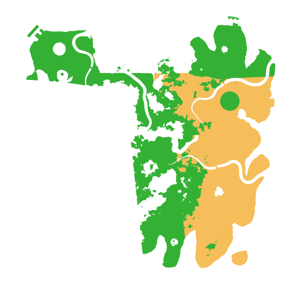Biome Rust Map: Procedural Map, Size: 4000, Seed: 749665