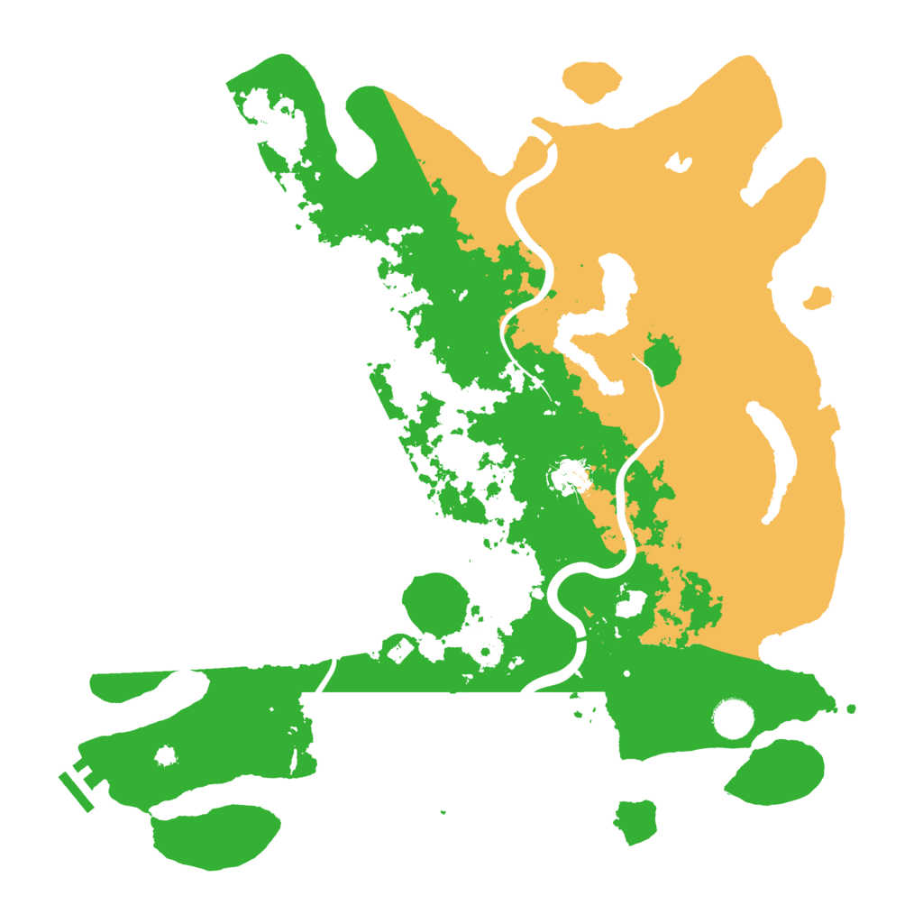 Biome Rust Map: Procedural Map, Size: 4000, Seed: 986547871