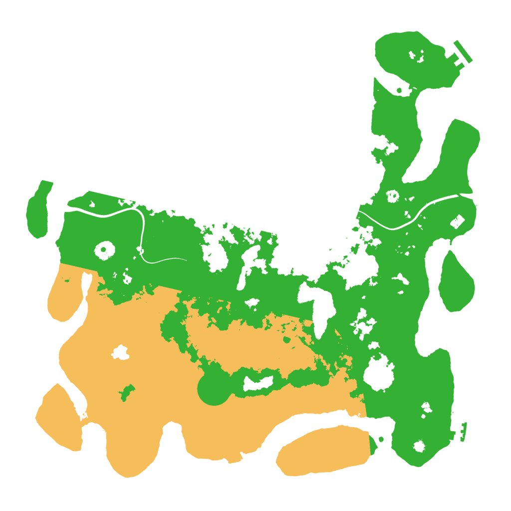 Biome Rust Map: Procedural Map, Size: 4000, Seed: 627278973