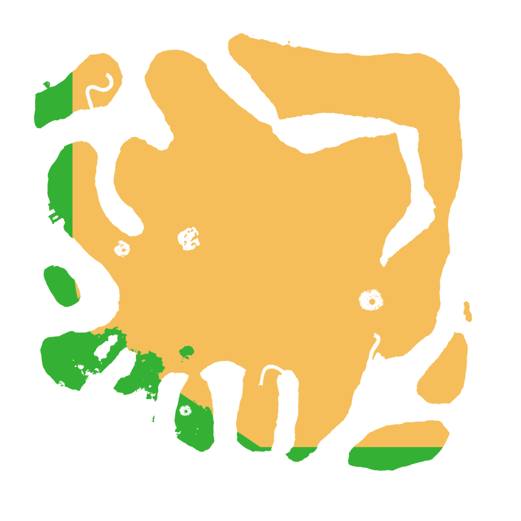 Biome Rust Map: Procedural Map, Size: 3500, Seed: 412345