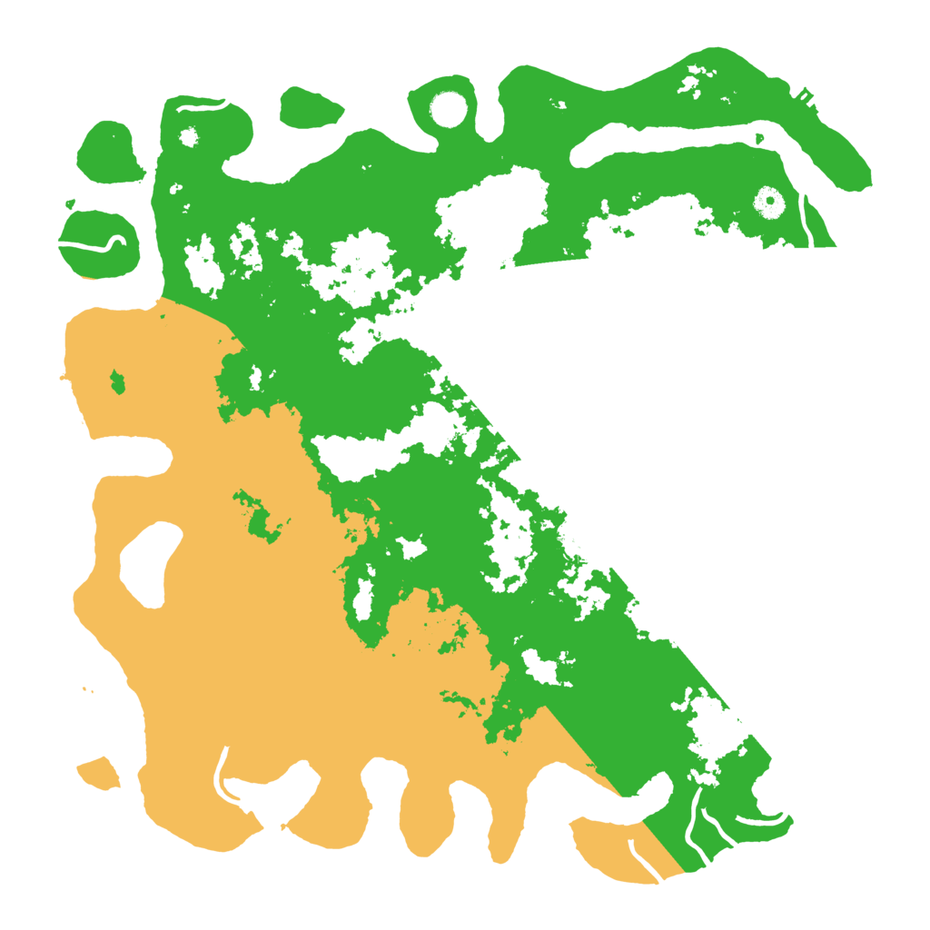 Biome Rust Map: Procedural Map, Size: 4500, Seed: 133780085